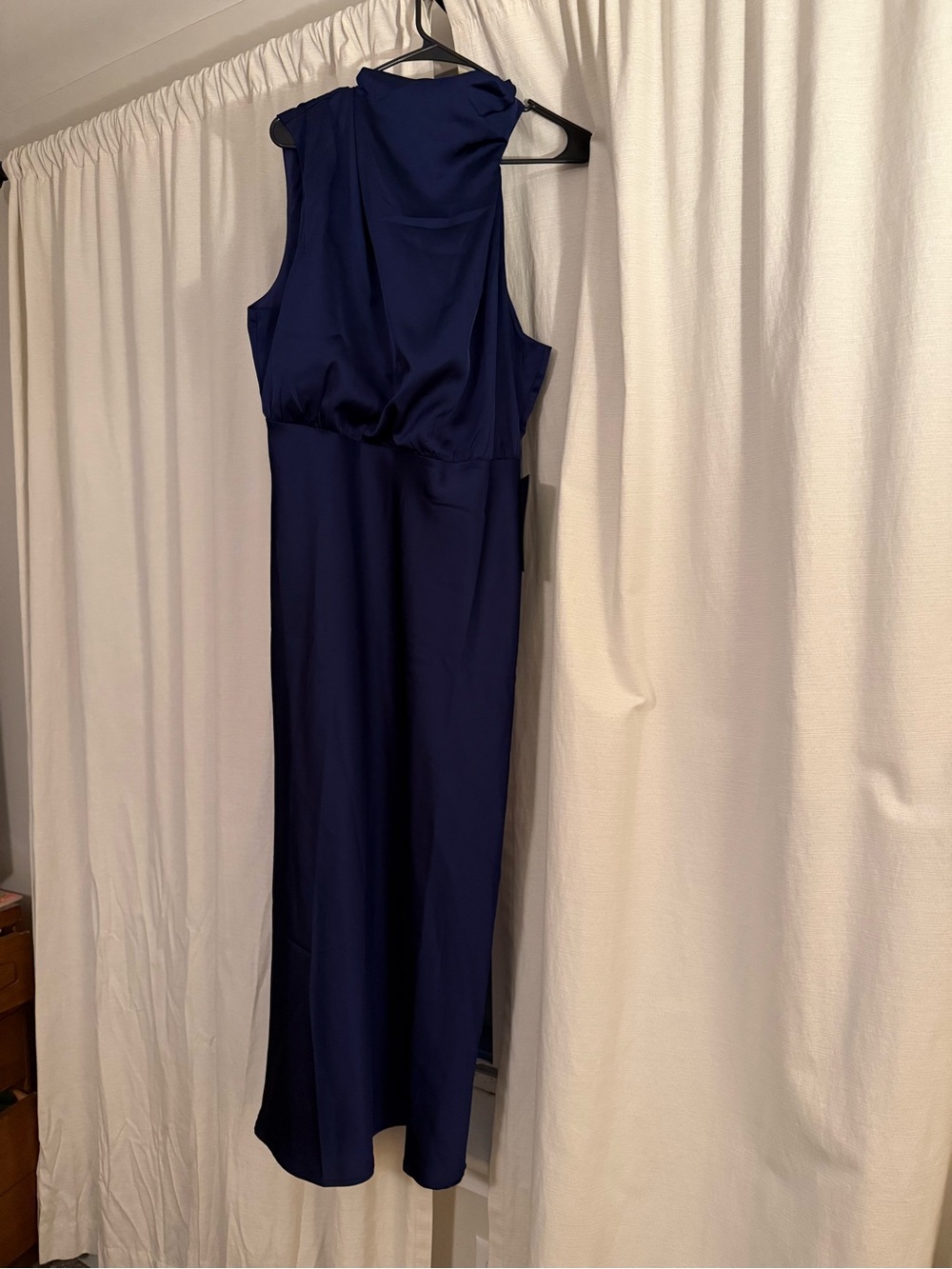 Lulu's Midnight Navy Sleeveless Maxi Dress